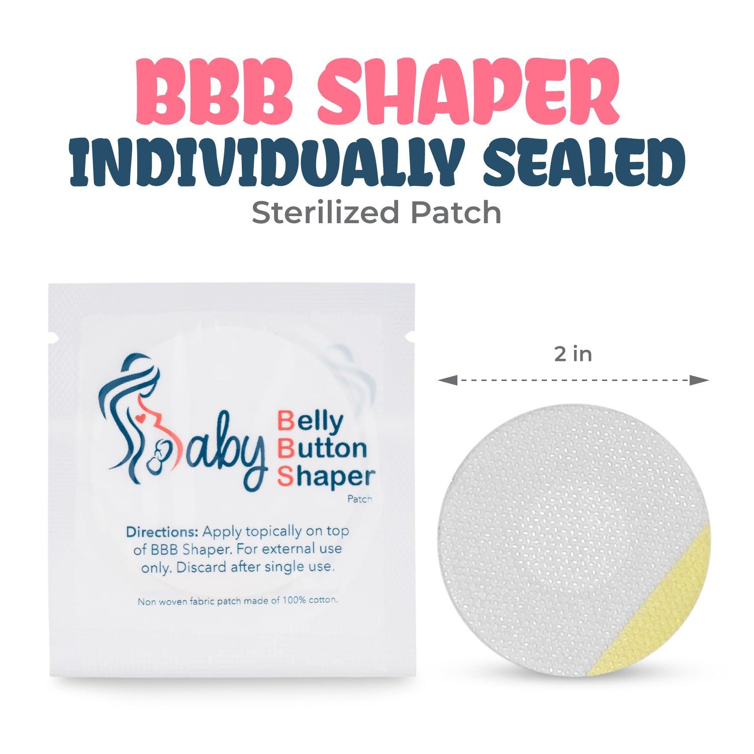 Baby Belly Button Shaper Medical Paper Tape With 10 Yards of 1 Inch Th